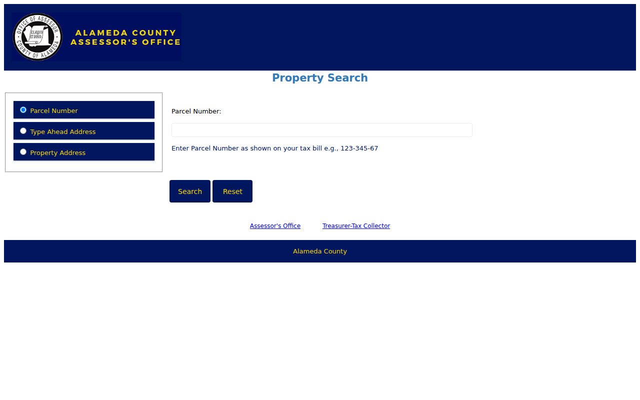 Newark people search in Alameda County Assessor property fields
