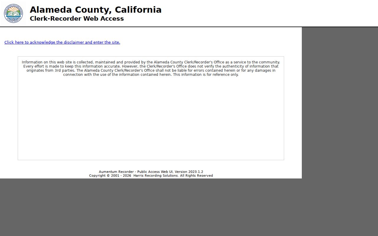 Newark people search through Alameda official records Web Access