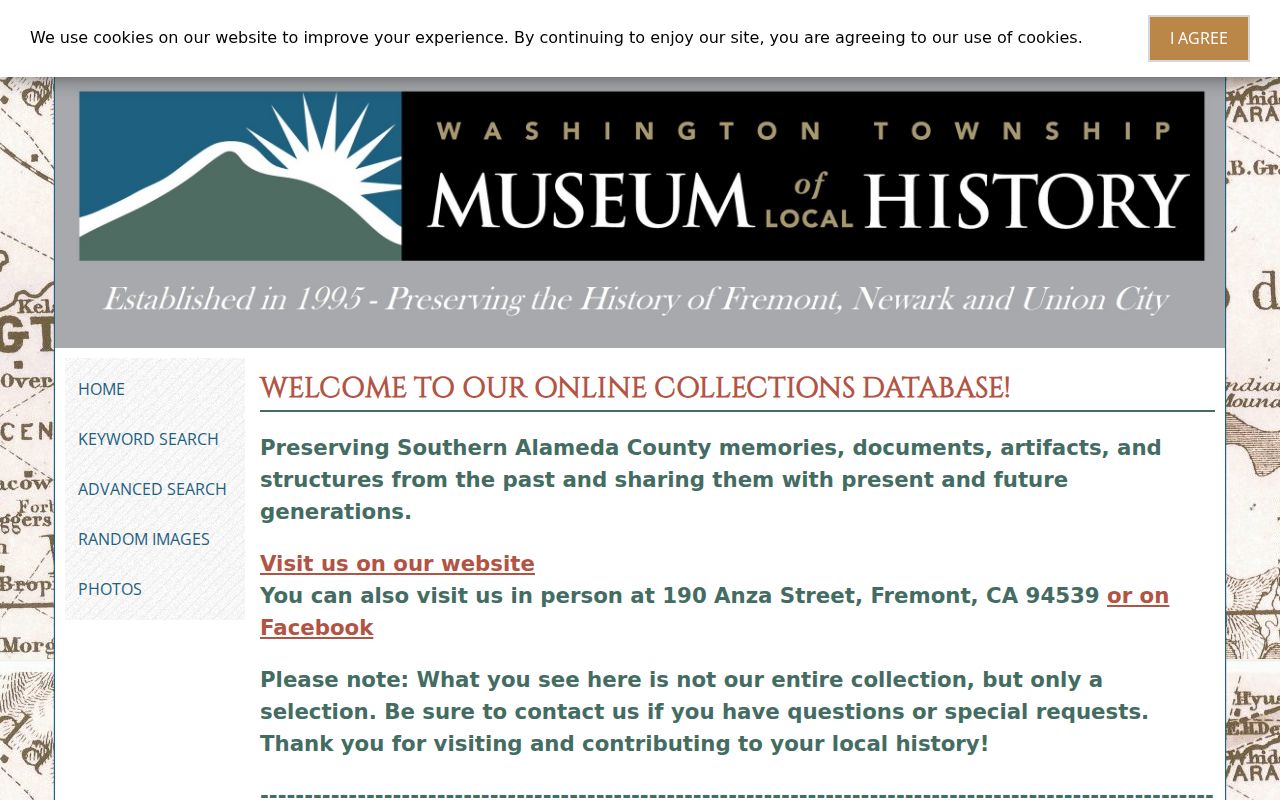 Newark people directories search in the Washington Township Museum catalog